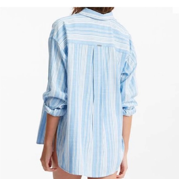 NWT! Billabong In the Tide Button Down Shirt - Picture 4 of 8